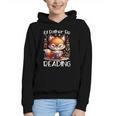 I'd Rather Be Reading Cute Fox Book Lover Reader Bookworm Graphic Youth Hoodie