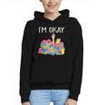 I'm Okay Book Reader Book Nerd Book Reading Lover Graphic Youth Hoodie