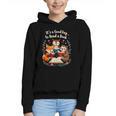 Its A Good Day To Read Book Cute Fox Sloth Owl Novel Reading Graphic Youth Hoodie