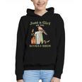 Just a Girl Who Loves Books And Birds Book Reading Bird Love Graphic Youth Hoodie