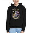 Just a Girl Who Loves Cute Dragons And Books Graphic Youth Hoodie Just a Girl Who Loves Cute Dragons And Books Graphic Youth Hoodie