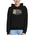 Just One More Chapter Floral Book Reading Teacher Bookworm Graphic Youth Hoodie Just One More Chapter Floral Book Reading Teacher Bookworm Graphic Youth Hoodie