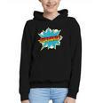 Kids Boys Benjamin Name Personalized Superhero Comic Book Graphic Youth Hoodie