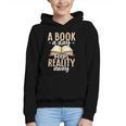 Librarian A Book A Day For Book Lover Reading Library Graphic Youth Hoodie