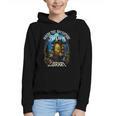 Library Where The Adventure Begins Book Reading Quote Graphic Youth Hoodie
