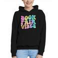 Library Book Fair Vibe Tie Dye School Reading Nostalgic Graphic Youth Hoodie