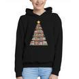 Literary Book Tree Bookish Shelf Art For Avid Readers Graphic Youth Hoodie
