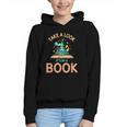 Take a Look It's In a Book Reading Teacher Book Lover Graphic Youth Hoodie Take a Look It's In a Book Reading Teacher Book Lover Graphic Youth Hoodie
