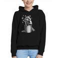 I Love Trashy Book Club Raccoon No Shelf Control Weirdcore Graphic Youth Hoodie