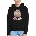 Mama Book First Chapter Birthday Family Matching Party Graphic Youth Hoodie