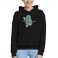 Manatee Reading Book Bookworm Manatees Ocean Animal Lover Graphic Youth Hoodie