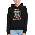 Maybe Books Are Addicted To Me Graphic Youth Hoodie Maybe Books Are Addicted To Me Graphic Youth Hoodie