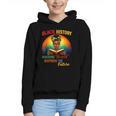 Melanin Honoring Past Inspiring Pride Book Month Graphic Youth Hoodie