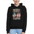 Naughty Or Nice Depends On My Current Chapter Book Lover Graphic Youth Hoodie