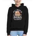 All I Need Is Books And Cats Reading Graphic Youth Hoodie