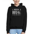 I Need a Huge Stack Of Books Book Lover Reading Quote Graphic Youth Hoodie