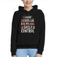 i Have No Shelf Control Book Lovers Book Reading Library Graphic Youth Hoodie