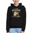 Not Hoarding If It's Books Reader Book Nerd Book Reading Graphic Youth Hoodie