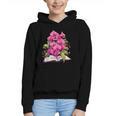 Orchids Flowers Book Floral Graphic Youth Hoodie Orchids Flowers Book Floral Graphic Youth Hoodie