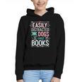 Pet Lover Easily Distracted By Dogs And Books Joke Men Graphic Youth Hoodie Pet Lover Easily Distracted By Dogs And Books Joke Men Graphic Youth Hoodie