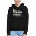 Please Go Away Im Reading Book Lover Quote Graphic Youth Hoodie Please Go Away Im Reading Book Lover Quote Graphic Youth Hoodie