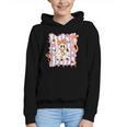 Preppy Coquette Bow Ghost Reading Books Halloween Book Graphic Youth Hoodie Preppy Coquette Bow Ghost Reading Books Halloween Book Graphic Youth Hoodie