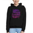 Quietly Thriving In Fictional Realms Book Lovers Graphic Youth Hoodie