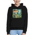 Rabbit Reading Book Under Large Mushroom Easter Bandana Graphic Youth Hoodie Rabbit Reading Book Under Large Mushroom Easter Bandana Graphic Youth Hoodie
