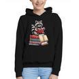 Raccoon Reading Books Matching Bookworm Readers Librarian Graphic Youth Hoodie Raccoon Reading Books Matching Bookworm Readers Librarian Graphic Youth Hoodie