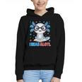 I Read Alotl Cute Axolotl Reading Book Lover Graphic Youth Hoodie