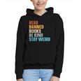 Read Banned Books Be Kind Stay Weird Graphic Youth Hoodie Read Banned Books Be Kind Stay Weird Graphic Youth Hoodie