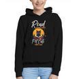 Read Banned Books Pet Cats Fight Evil Read Banned Reader Graphic Youth Hoodie