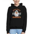 Read More Books Cute Ghost Reading Book Teacher Halloween Graphic Youth Hoodie
