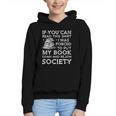 If You Can Read This I Was Forced To Put My Book Down Reader Graphic Youth Hoodie