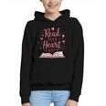 Read Your Heart Out Book Escape Into Stories Graphic Youth Hoodie