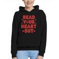 Read Your Heart Out Book Lover Reading Teachers Kids Graphic Youth Hoodie Read Your Heart Out Book Lover Reading Teachers Kids Graphic Youth Hoodie