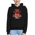 Read Your Heart Out Shirt Valentine Teacher Bookworm Lover Graphic Youth Hoodie
