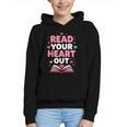 Read Your Heart Out Valentine Reading Book For Kid Teacher Graphic Youth Hoodie Read Your Heart Out Valentine Reading Book For Kid Teacher Graphic Youth Hoodie