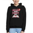 Read Your Heart Out Valentines Day Reading Book Kids Teacher Graphic Youth Hoodie Read Your Heart Out Valentines Day Reading Book Kids Teacher Graphic Youth Hoodie