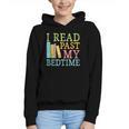 I Read Past My Bedtime Book Quote Humor Graphic Youth Hoodie I Read Past My Bedtime Book Quote Humor Graphic Youth Hoodie