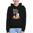 Read S'More Books Camping Outdoors Reading Campfire Smores Graphic Youth Hoodie