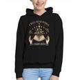 A Well Read Woman Is A Dangerous Creature Reading Book Lover Graphic Youth Hoodie