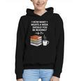 Reading 6-7 Six Seven Meme English Teacher Book Lover Graphic Youth Hoodie