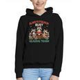 Reading Book Lover Racoon Always Freakin Busy Reading Trash Graphic Youth Hoodie
