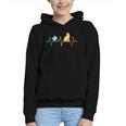 Reading Cat Heartbeat Book & Cat Lover Graphic Youth Hoodie Reading Cat Heartbeat Book & Cat Lover Graphic Youth Hoodie