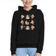 Reading Cupids Books Valentine's Day Teachers Book Lovers Graphic Youth Hoodie