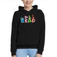 Reading DinosaurRex Dino Book Lover Graphic Youth Hoodie Reading DinosaurRex Dino Book Lover Graphic Youth Hoodie
