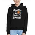 Reading Is My Favorite Sport Reading Book Lover Reader Graphic Youth Hoodie