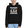 Reading With My Gnomies Gnomes Books Lover Bookworm Graphic Youth Hoodie Reading With My Gnomies Gnomes Books Lover Bookworm Graphic Youth Hoodie