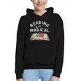 Reading Is Magical Book Lover Bookworm Librarian Library Day Graphic Youth Hoodie Reading Is Magical Book Lover Bookworm Librarian Library Day Graphic Youth Hoodie